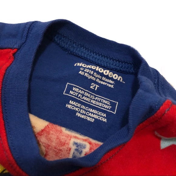 Nickelodeon Paw Patrols Boys Pajamas Set - Picture 4 of 8
